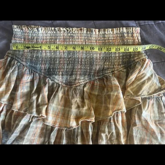 Oli & Hali Flannel Skirt /Skort - Picture 5 of 8